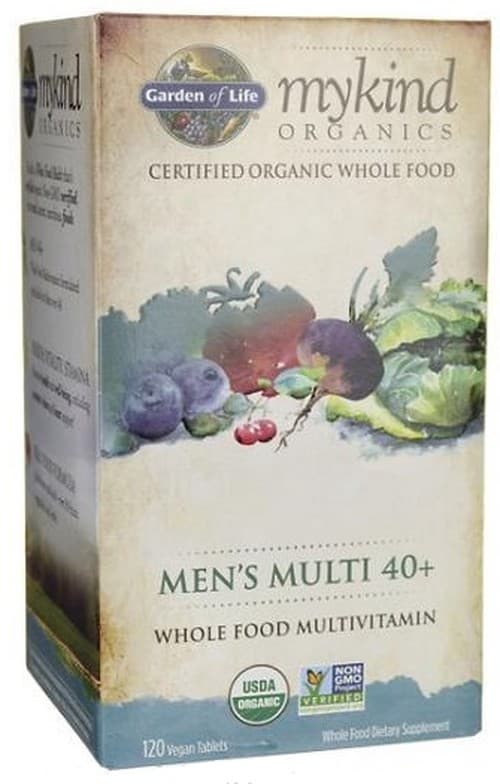 Garden Of Life - Mykind Organics Men's Multi 40+ – Garden Of Life förpackning
