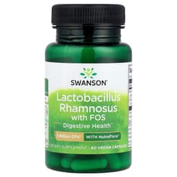 Swanson - Lactobacillus Rhamnosus With Fos - 60 Veggie Draps