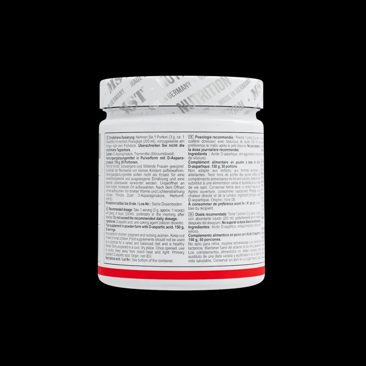 MST - DAA D-asparaginsyra - 150 g