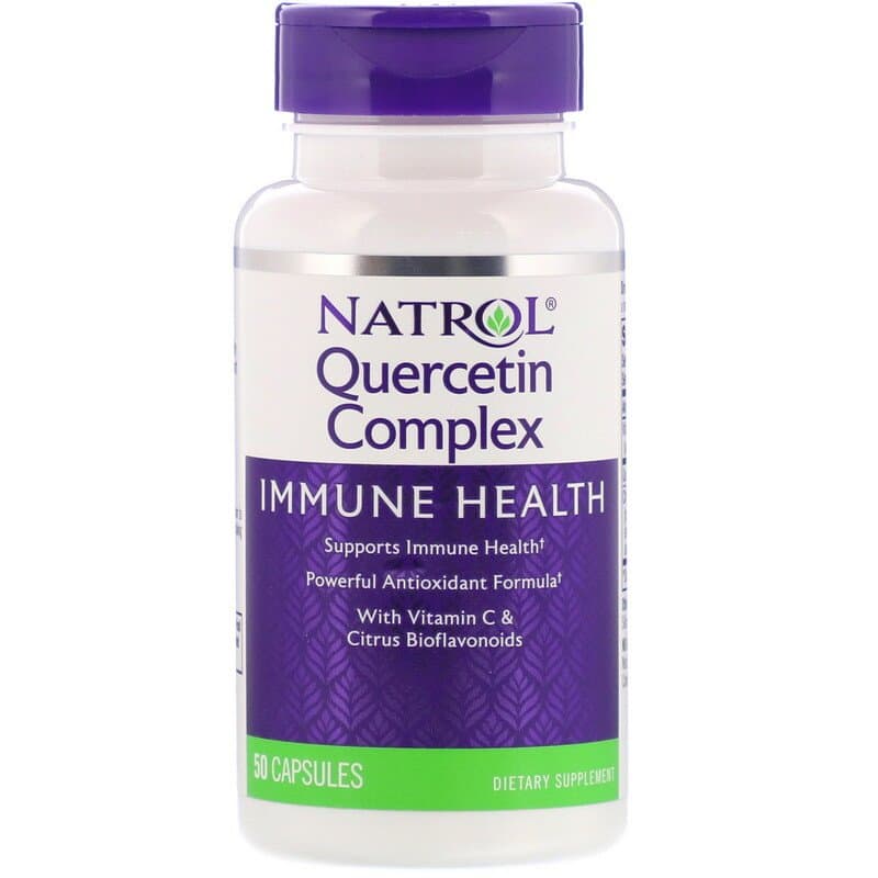 Natrol - Quercetin Complex - 50 Caps – Natrol förpackning