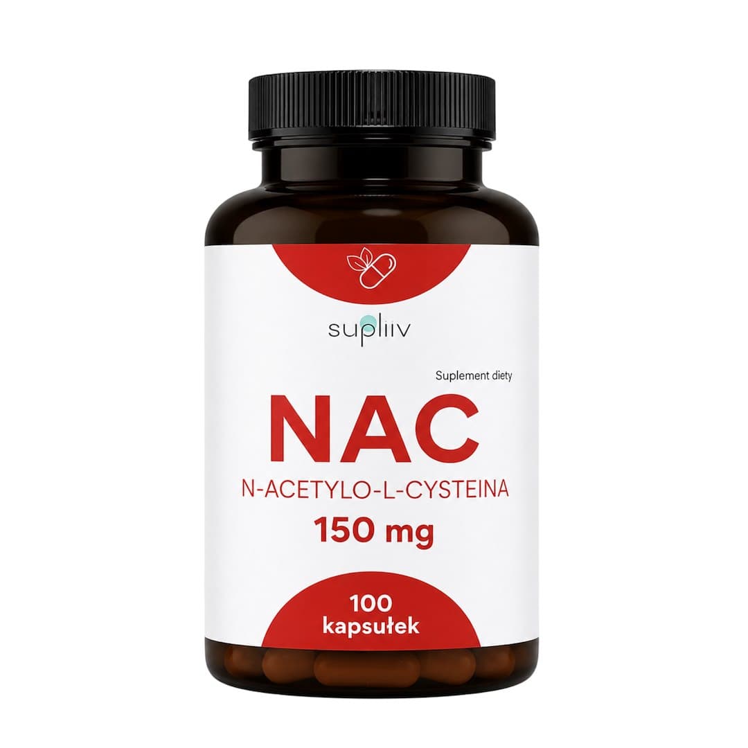 Supliiv - NAC N-Acetyl-L-Cysteine - 100 Caps