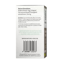 Nature Love - Turmeric Extract - 45 Caps