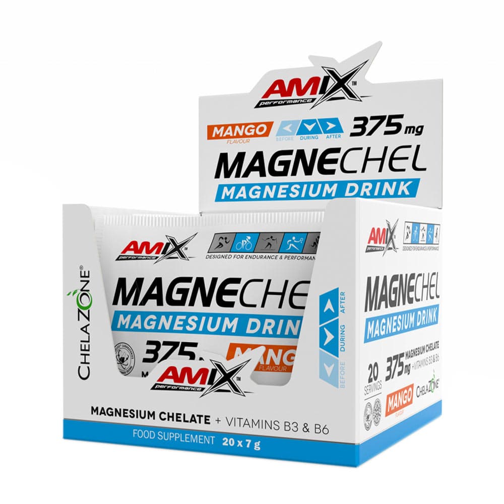 Amix - Magnechel Magnesium Drink - 20 x 7g – Amix förpackning