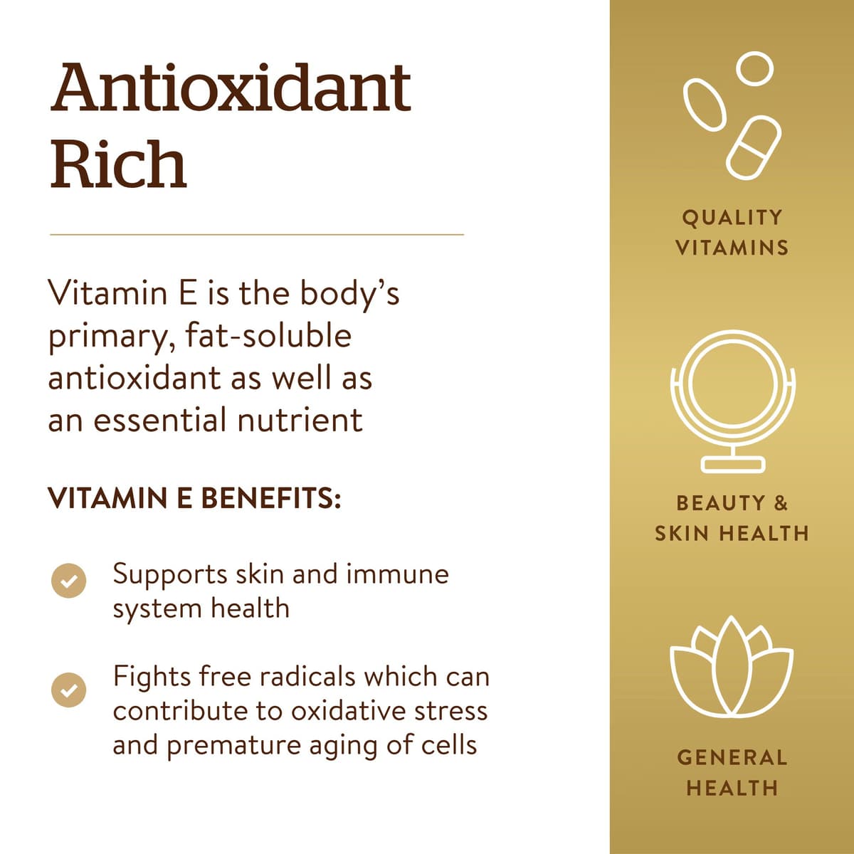Solgar - Vitamin E Mixed - 250 Sgels