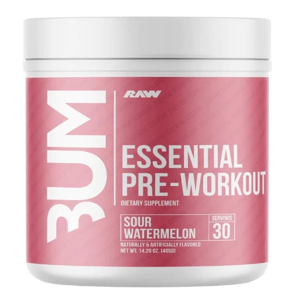 Raw Nutrition - Cbum Essential Pre-Workout, Sour Watermelon - 405g