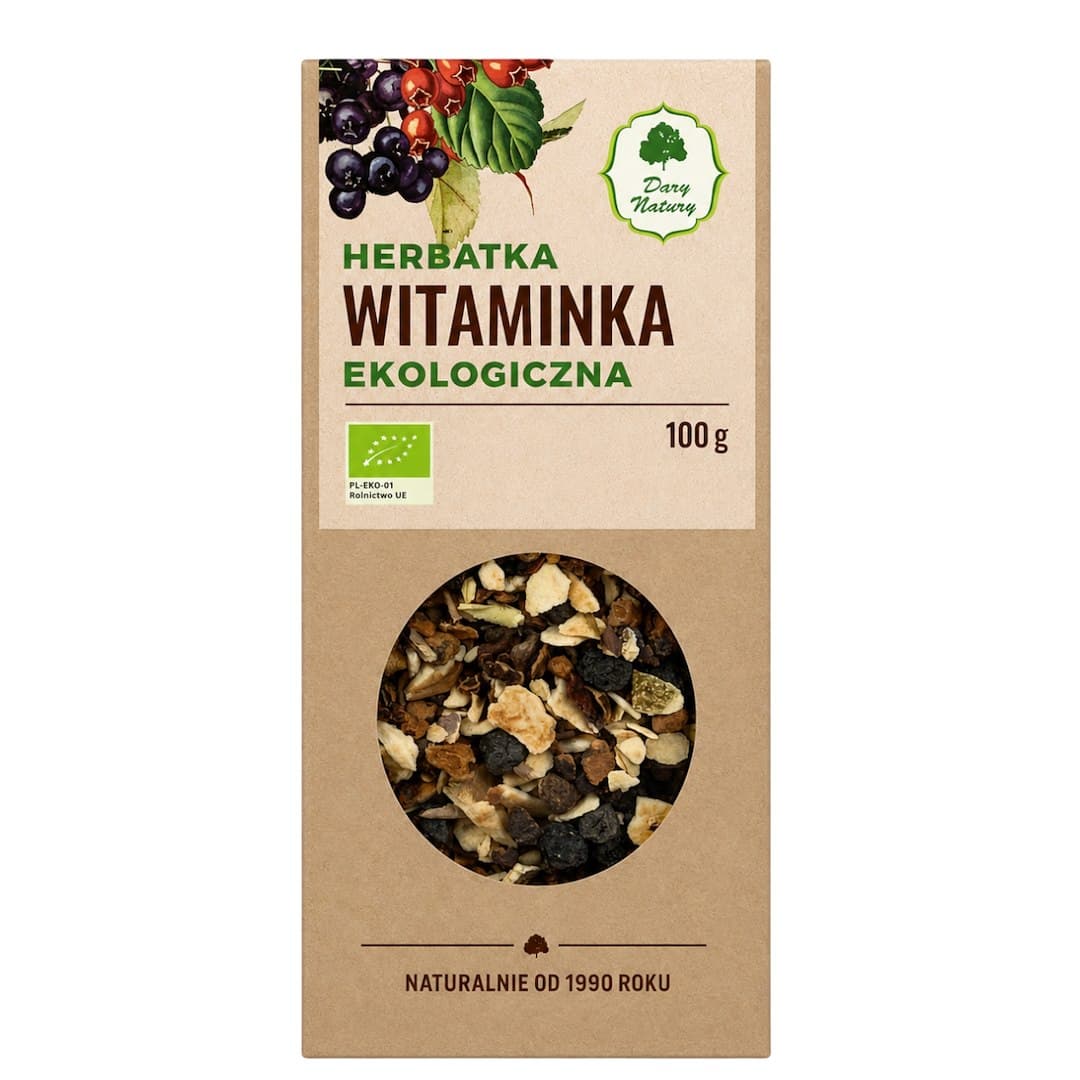 Dary Natury Organic Herbal Tea With Vitamins