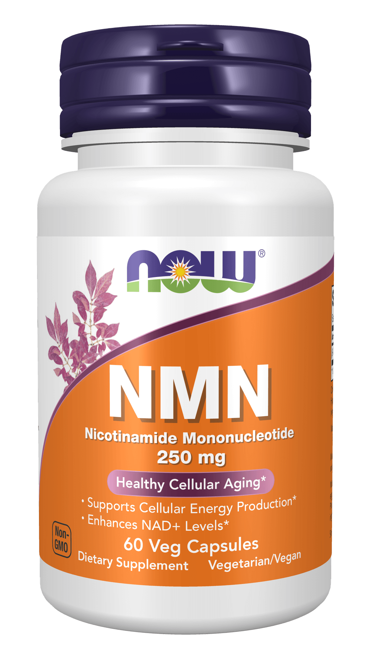 NOW Foods - NMN 250 mg - 60 kasviskapselia