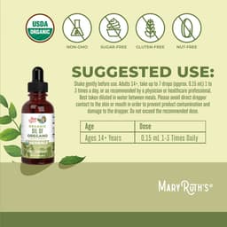 MaryRuth's - Organic Oil Of Oregano Liquid Drops - 30ml