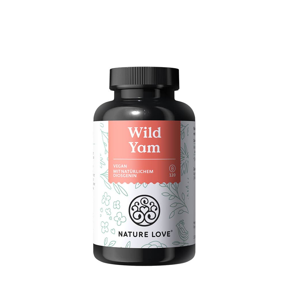 Nature Love - Wild Yam - 120 Caps – Nature Love förpackning