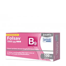 Jutavit - Folic Acid Tabs - 1000Μg - 100 Tabs