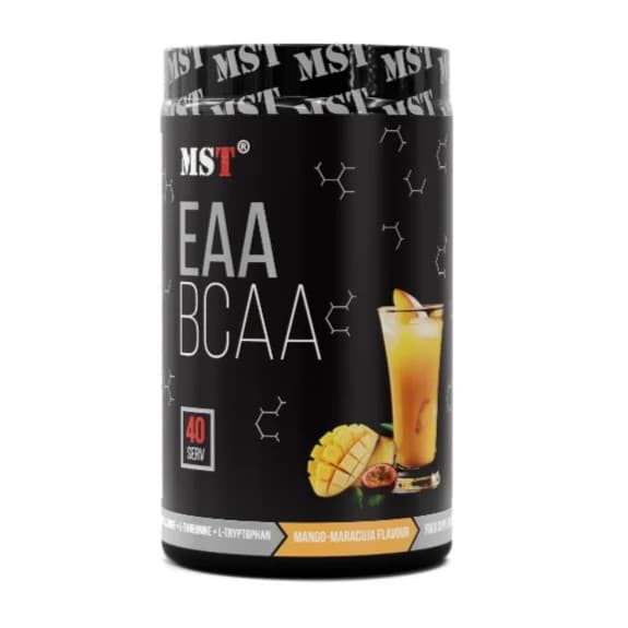 MST - EAA och BCAA - 520 g, mango och passionsfrukt – MST förpackning