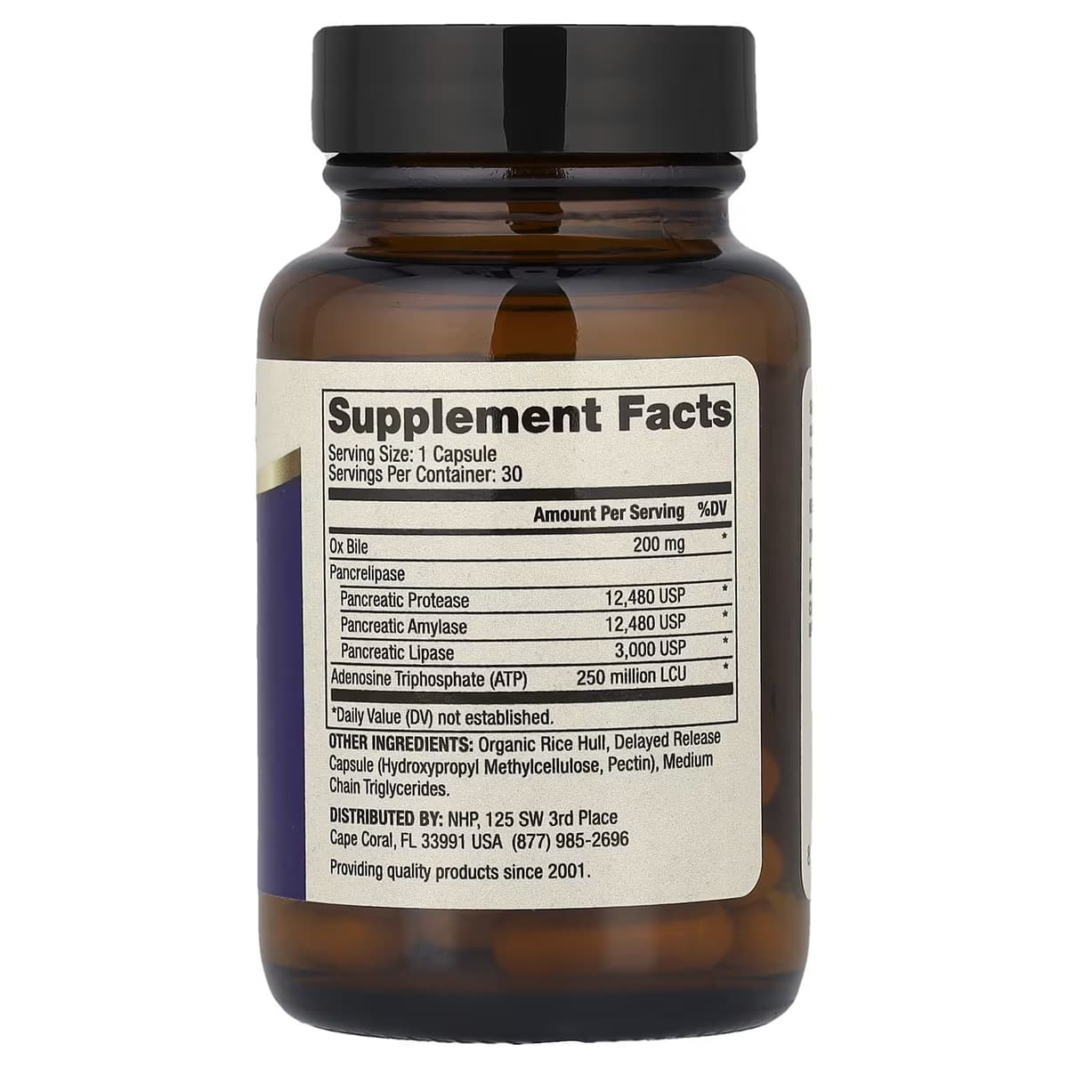 Dr. Mercola - Galdesten Enzymer - 30 kapsler