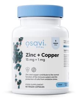 Osavi - Zinc + Copper 15mg + 1mg
