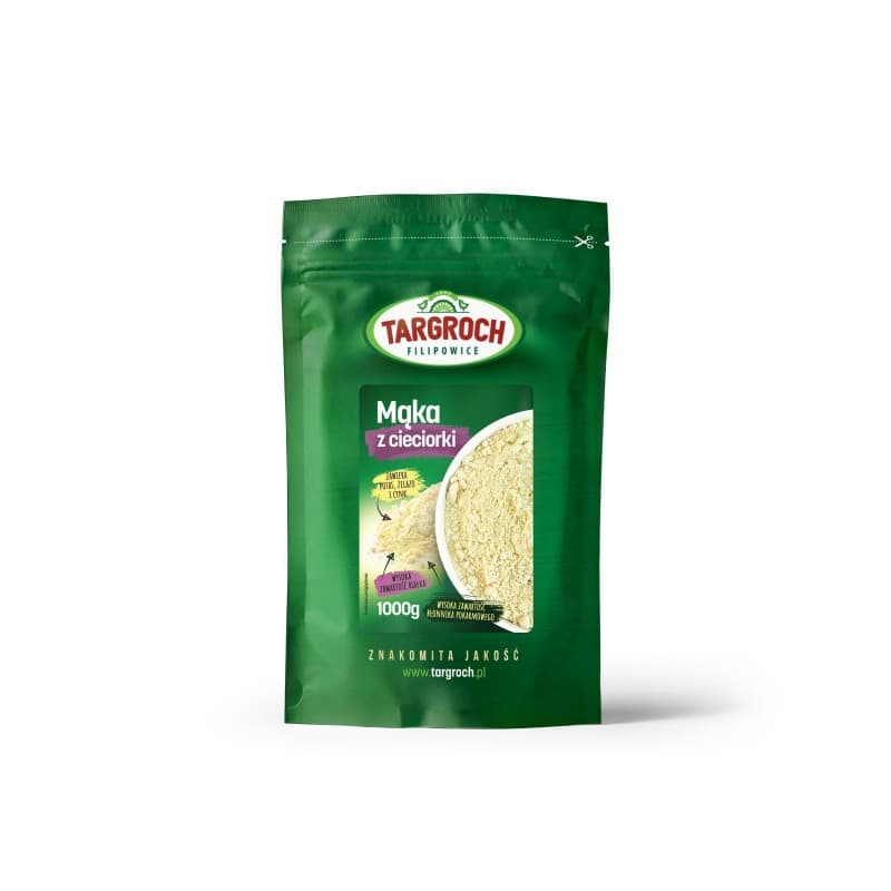 Targroch - Chickpea Flour - 1000g – Targroch förpackning