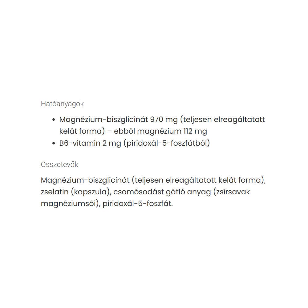 Jutavit - Magnesium Bisglycinate Forte - 100 Kapsler
