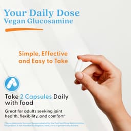 Doctor'S Best - Vegan Glucosamine With Greengrown, 1500mg - 180 Vcaps