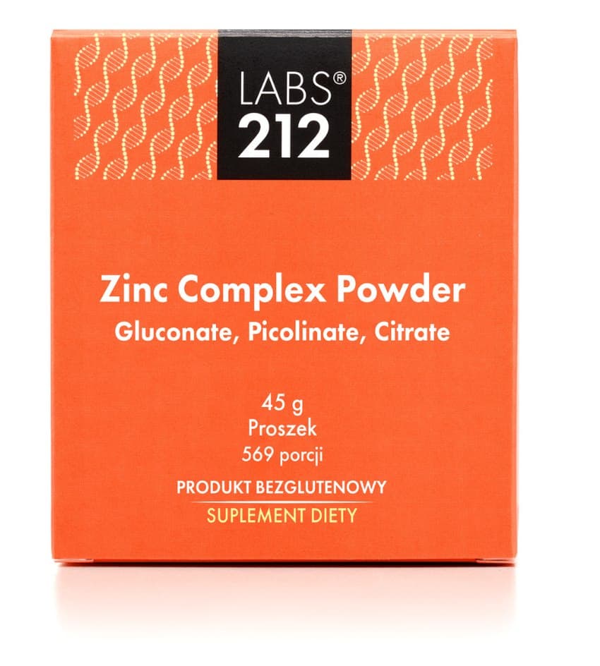 LABS 212 - Zinc Complex Powder - 45g – LABS 212 förpackning