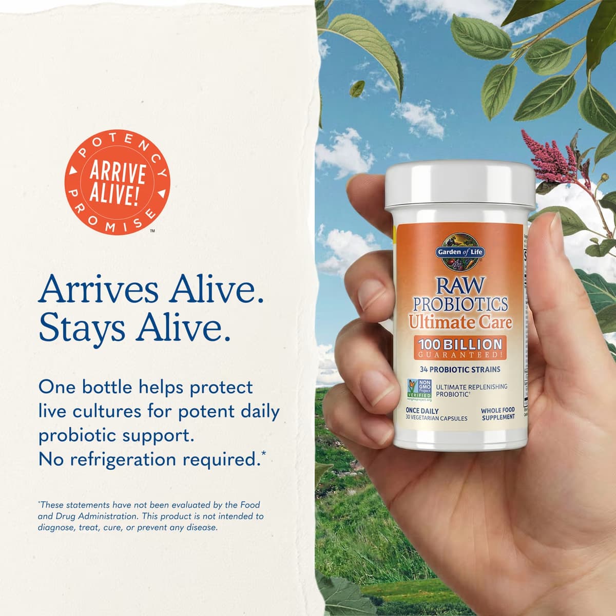Garden Of Life - Raw Probiotics Ultimate Care - 30 Caps