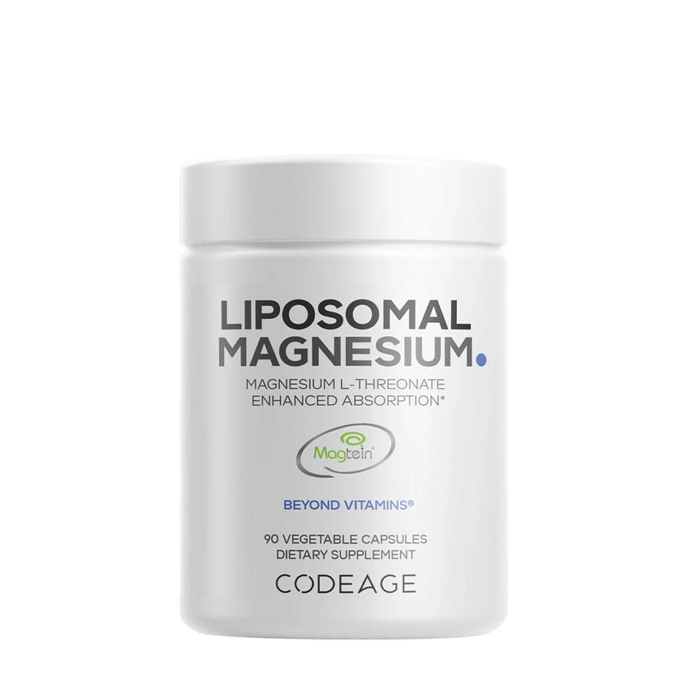 Codeage - Liposomal Magnesium - 90 Vegetable Capsules – Codeage förpackning