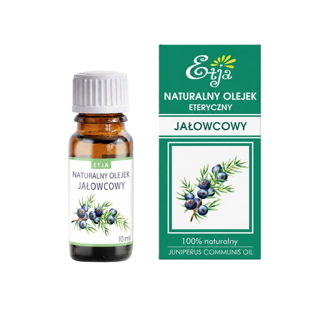Etja - Naturlig Æterisk Olie - Enebær 10ml – Etja emballage