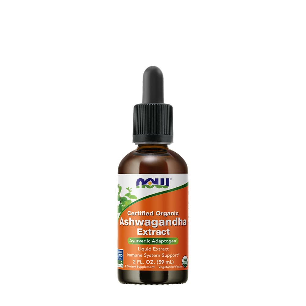 NOW Foods - Organic Ashwagandha Extract Liquid - 59ml