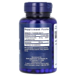 Life Extension - Benfotiamine With Thiamine - 120 Vcaps