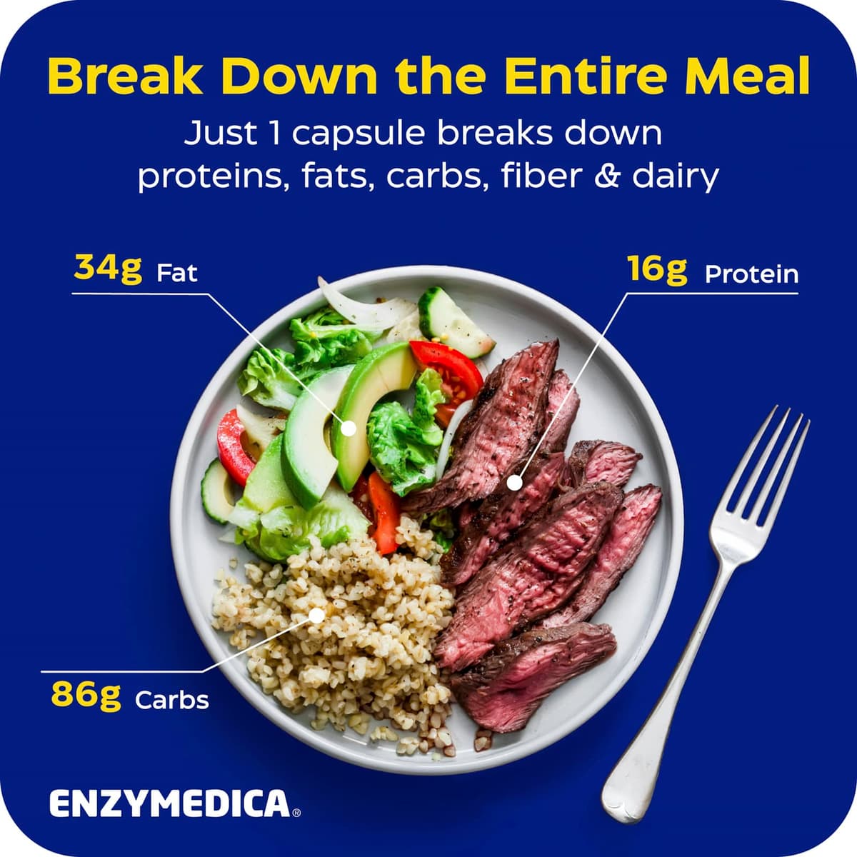 Enzymedica Digest Gold® + Probiotics - 90 Kapsler