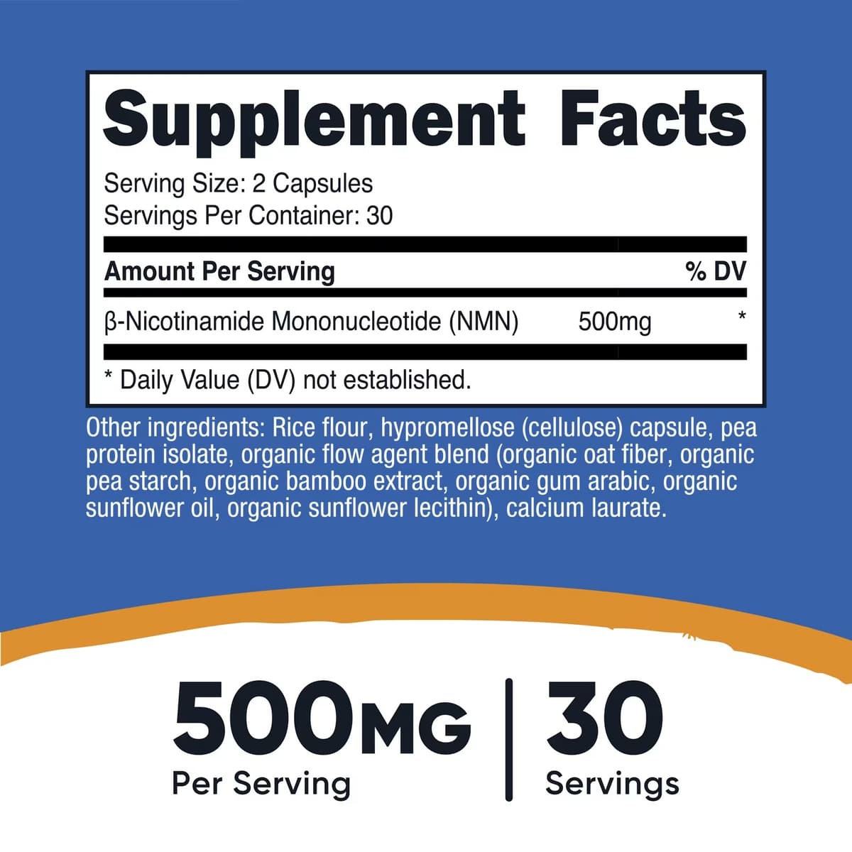 Nutricost - NMN - 60 Caps