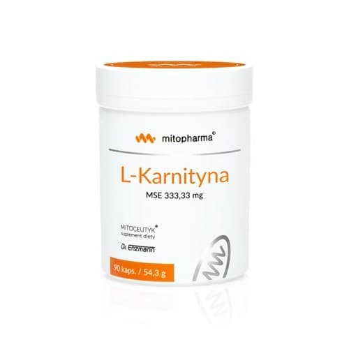 Mitopharma - L-Carnitine - 90 Caps – Mitopharma förpackning
