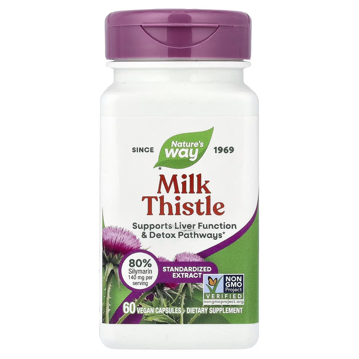 Nature'S Way - Milk Thistle - 60 Caps
