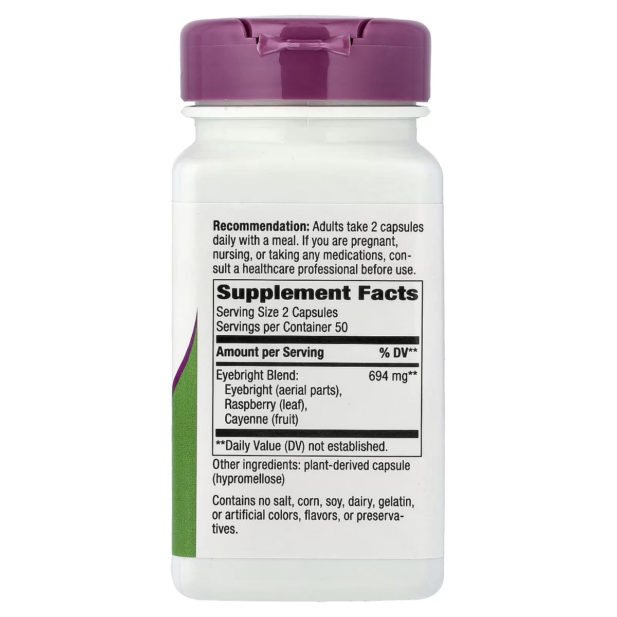 Nature's Way - Eyebright Premium Blend - 100 Caps