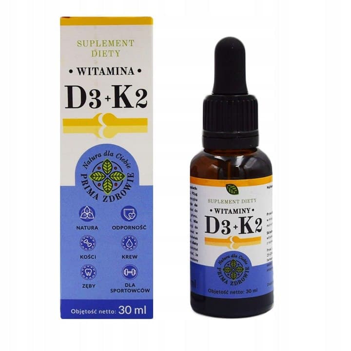 Farma Zdrowia - Vitamin D3+K2 - 30 ml