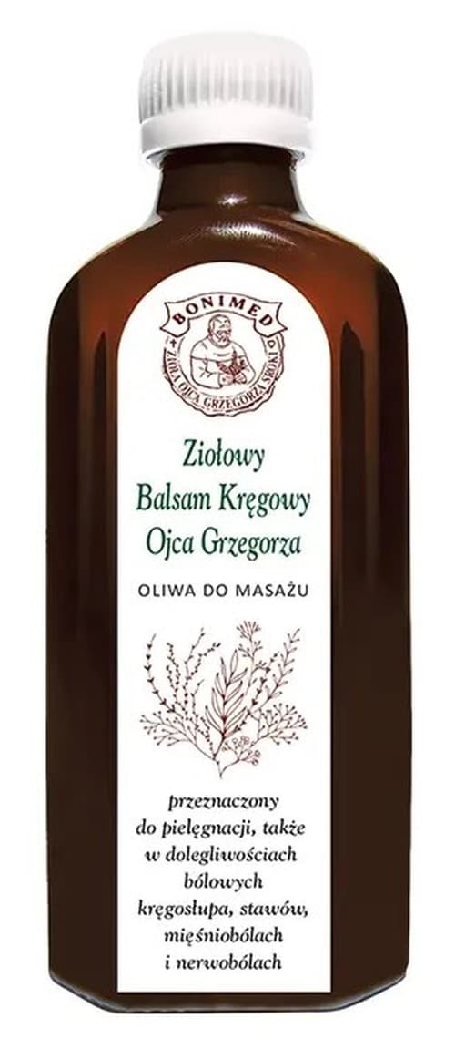 Bonimed - Herbal Spinal Balm Father Gregory - 100g – Bonimed förpackning