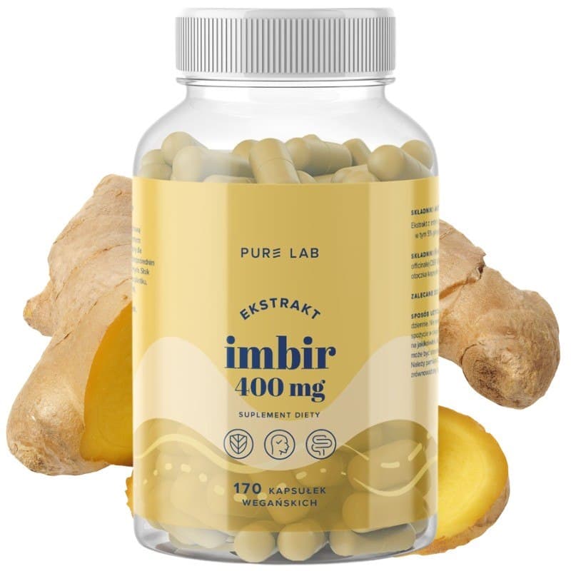 Pure Lab - Ginger Extract - 170 Caps