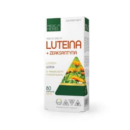 Medica Herbs - Lutein + Zeaxanthin - 80 Caps