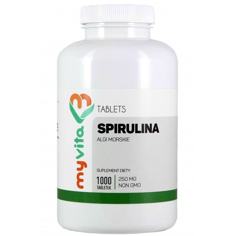 MyVita - Spirulina Tabs 250mg – MyVita förpackning