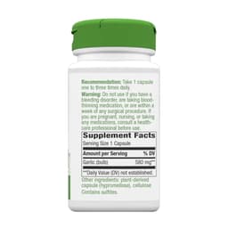 Nature'S Way - Garlic Bulb - 100 Vcaps