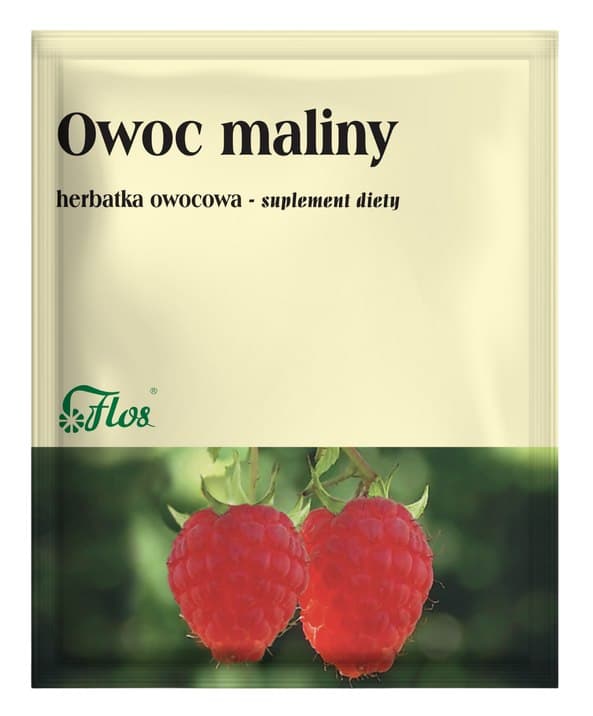 Flos - Raspberry Fruit 50g – Flos förpackning