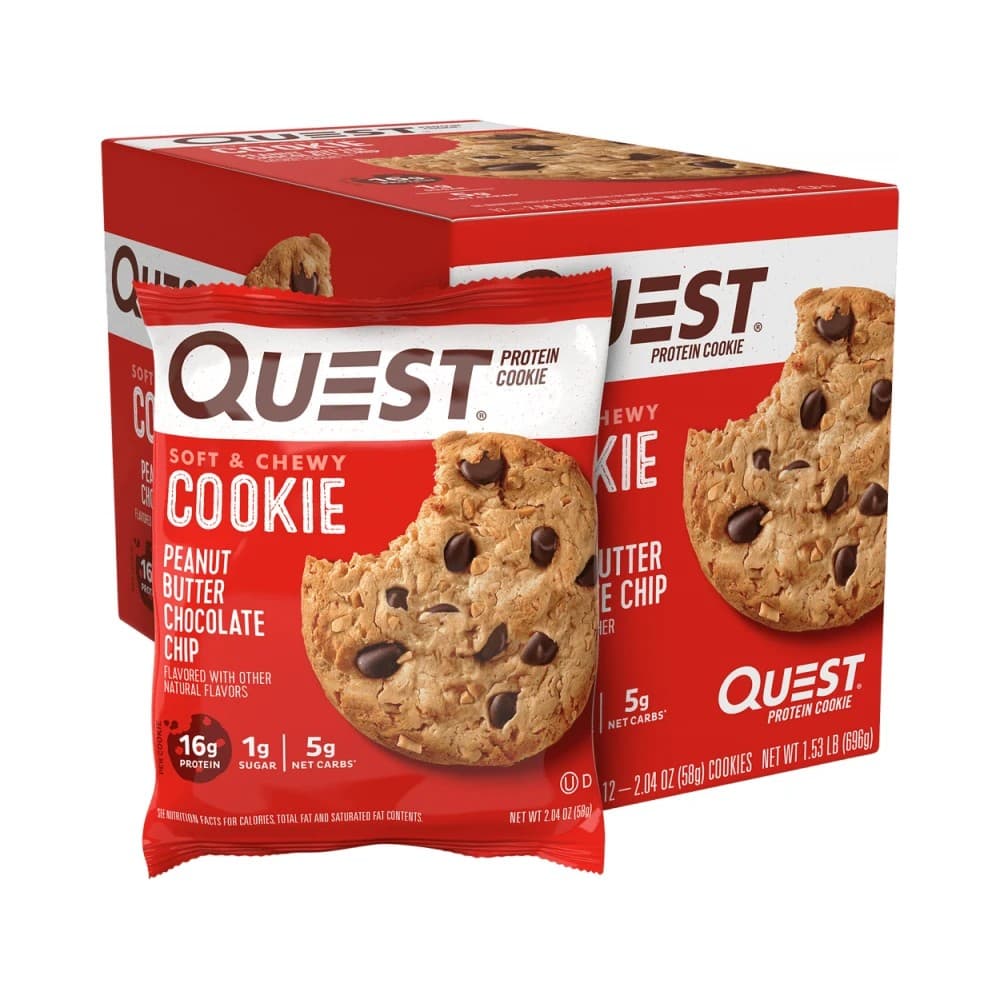 Quest Nutrition - Protein Cookie Peanut Butter Chocolate Chip