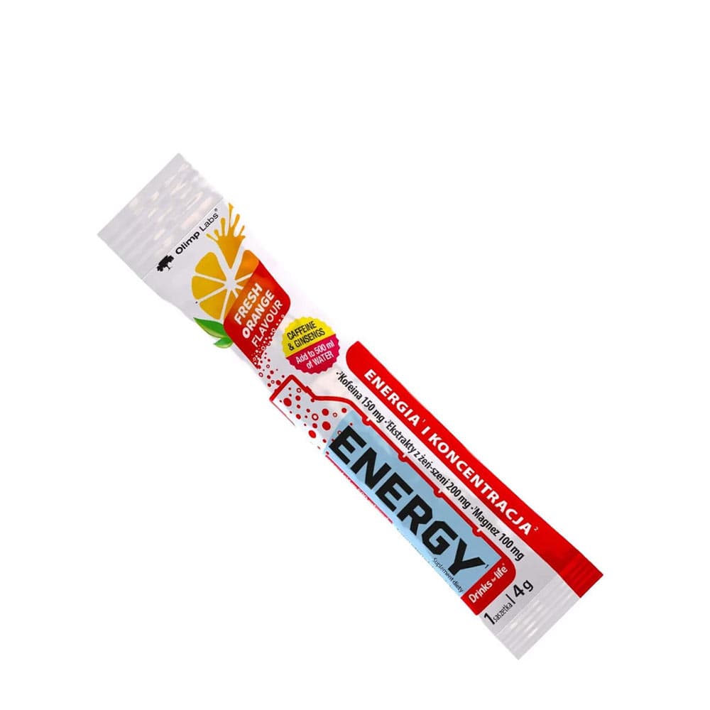 Olimp Labs - Energy - 1 Sachet (4g) – Olimp Labs förpackning