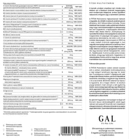 Gal - Titok Multivitamin - 127g