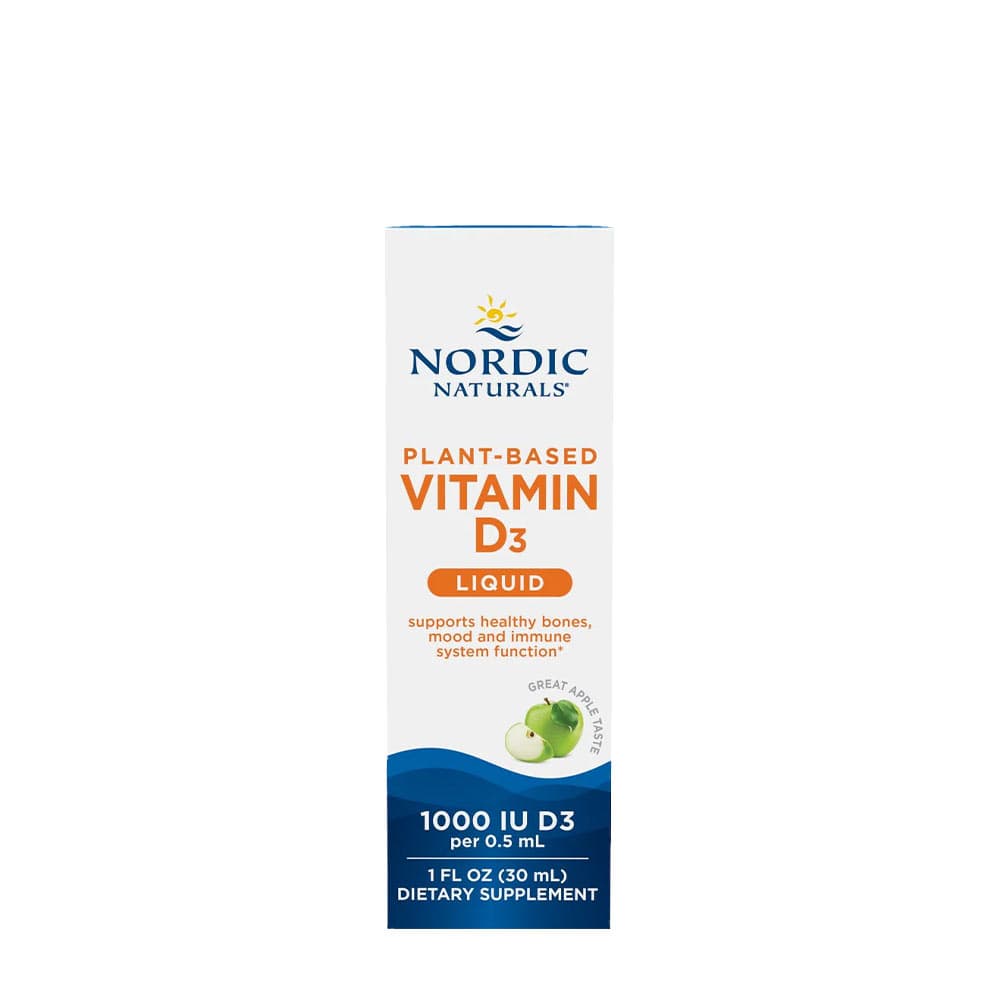 Nordic Naturals - Plant-Based Vitamin D3 Liquid - 30ml – Nordic Naturals förpackning