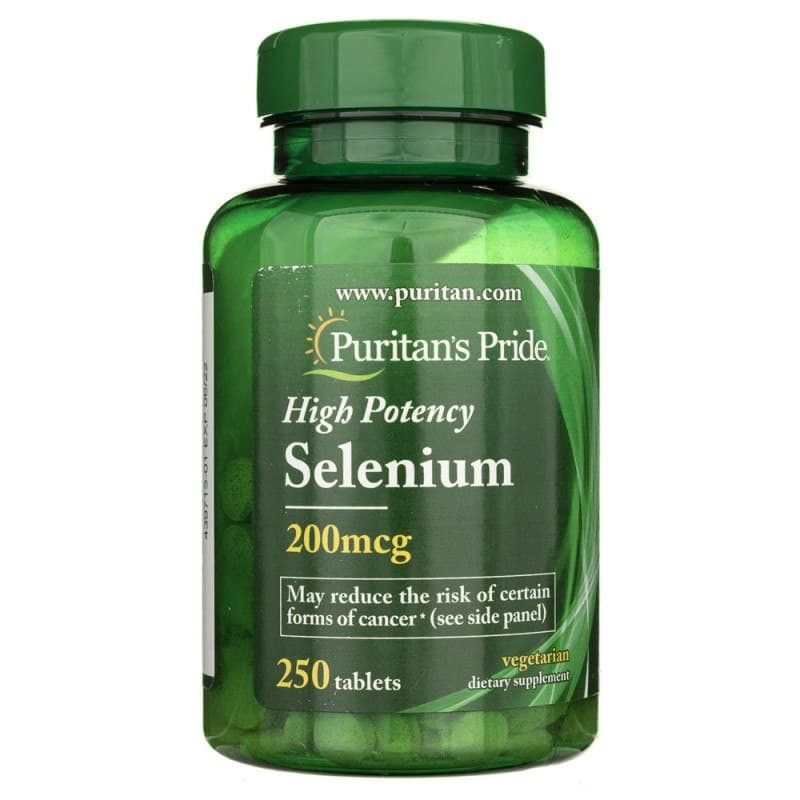 Puritan's Pride Selenium – Puritan's Pride förpackning