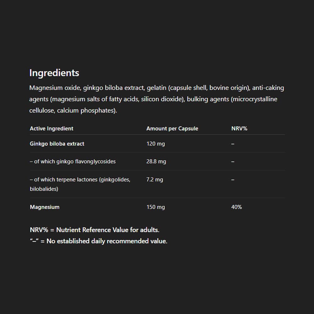 JutaVit - Ginkgo Biloba Forte - 50 Caps (50 Db Kapszula)
