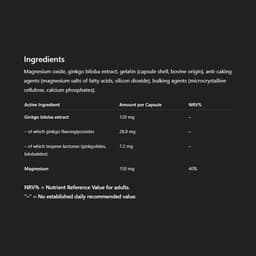 JutaVit - Ginkgo Biloba Forte - 50 Caps (50 Db Kapszula)