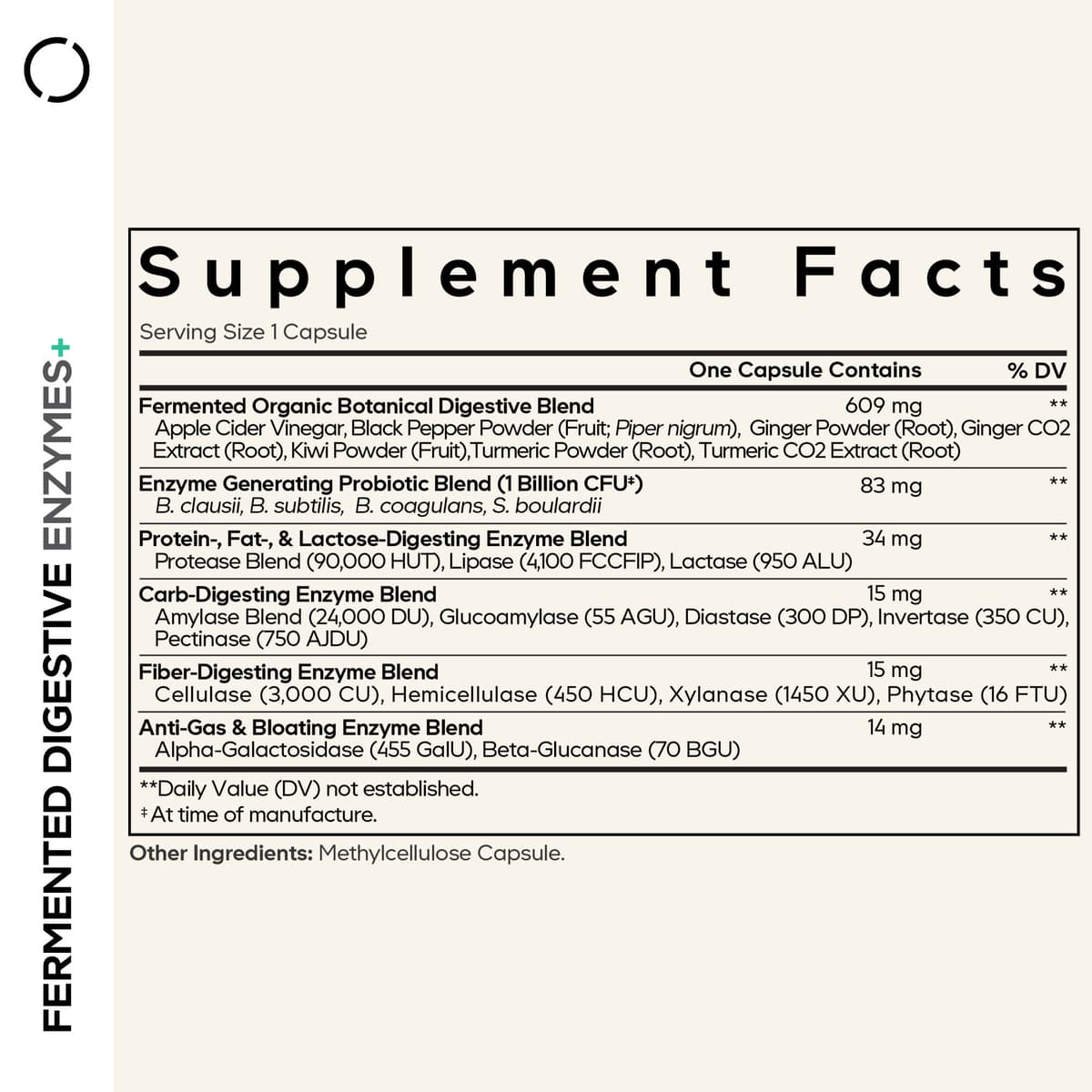 Codeage - Fermented Digestive Enzymes+
