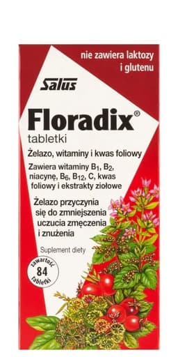 Salus - Floradix - 84 Tablettia