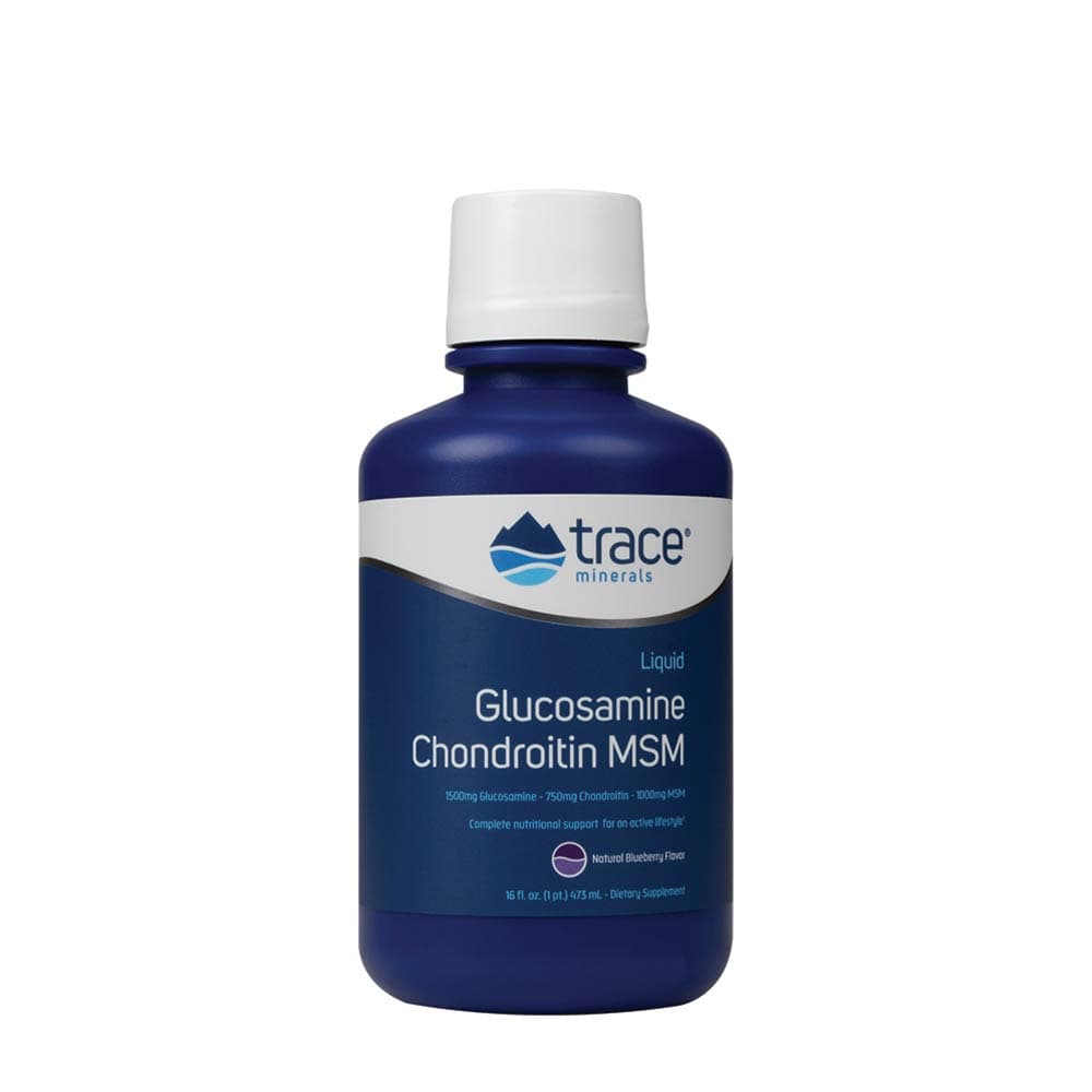 Trace Minerals - Liquid Glucosamine Chondroitin MSM - 473 mL
