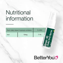 Better You - Iron 10 Daily Oral Spray - 25ml