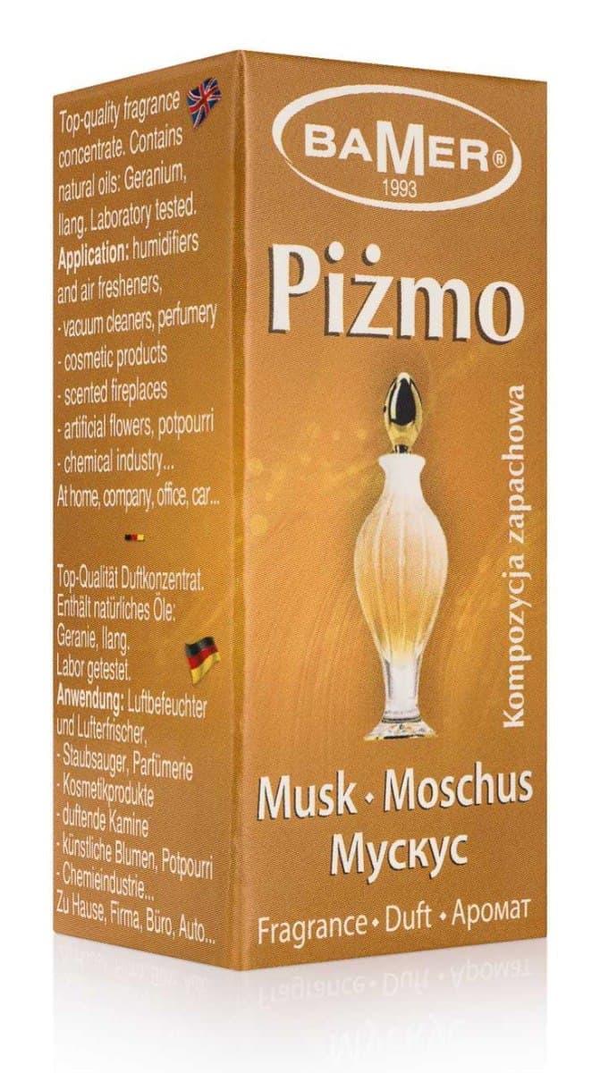 BAMER - Pizmo Fragrance Concentrate - 7ml – BAMER förpackning